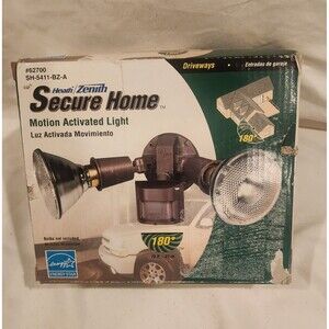 Heath Zenith SH-4511-BZ-A Secure Home Motion Activation Light #62700 Dark Gray
